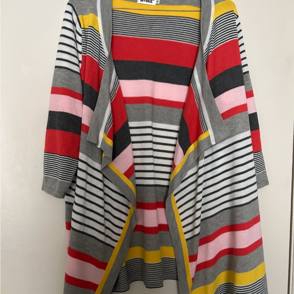 Vibrant Striped Women's Sweater by